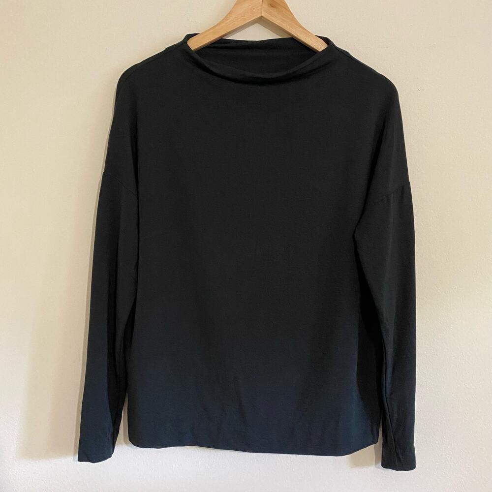 Banana Republic Baby Terry Top, Eclipse Coal, Size Medium - Picture 5 of 12